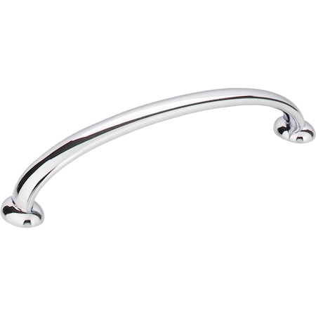 Jeffrey Alexander 128 mm Center-to-Center Polished Chrome Hudson Cabinet Pull 650-128PC